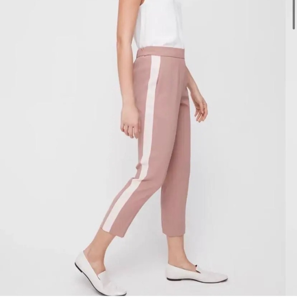 BABATON ARITZIA pink stripe Conan pants size 4